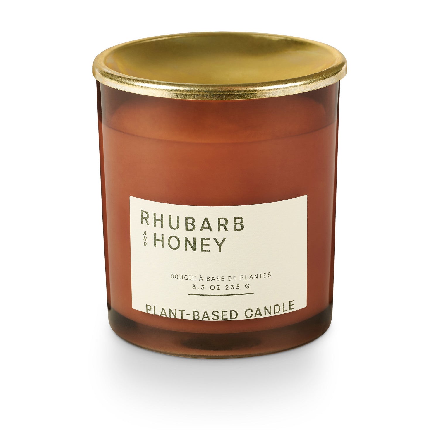 Illume Rhubarb & Honey Lidded Jar Candle 8.3oz (Case of 2)