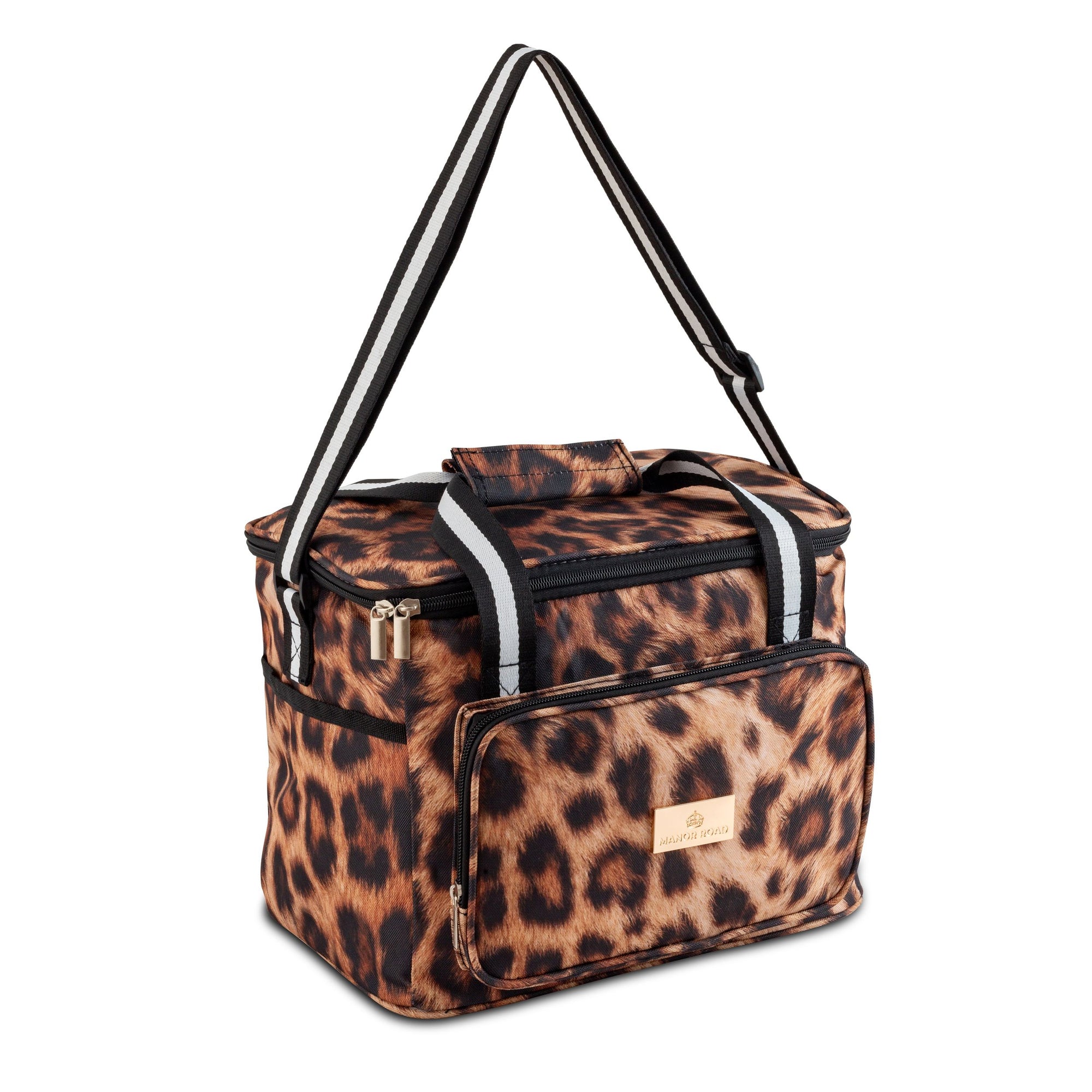 Manor Road Leopard Cooler Bag
