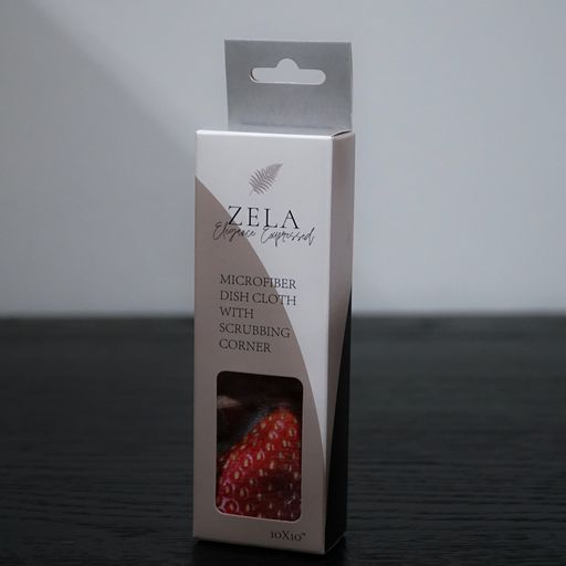 Zela Strawberries Microfiber Dish Cloth (Case of 1)
