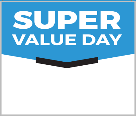 Campus&Co. Shelf Talker, Super Value Day 10ct