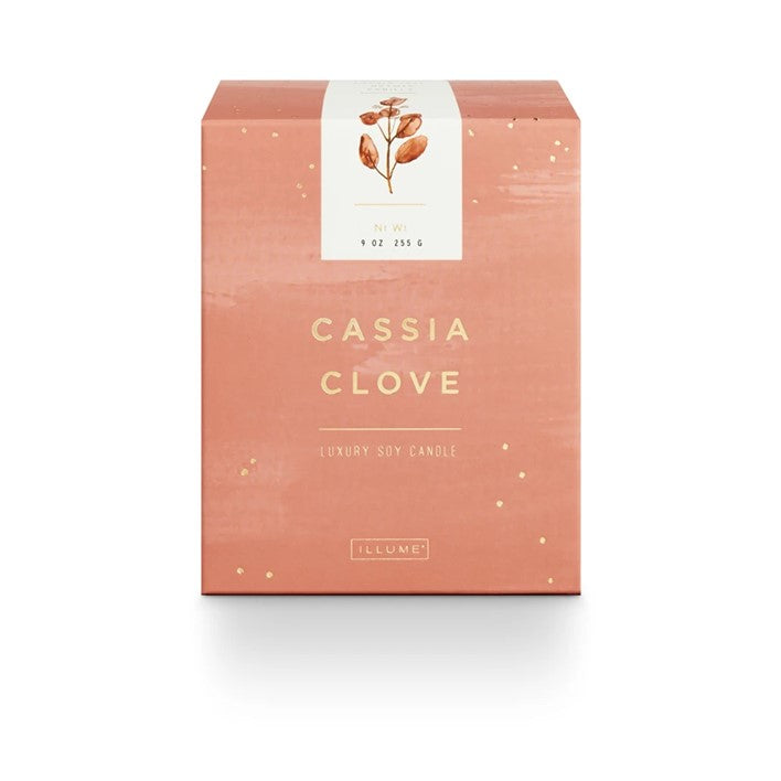 Illume Cassia Clove Small Luxe Candle 9oz (Case of 2)