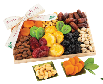 Dried Fruit and Nut Collection, Standard USA Shipping Wholesale