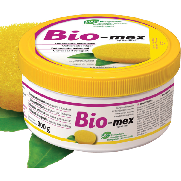 Bio-Mex Cleaner W/ Sponge 300g (Case of 6)