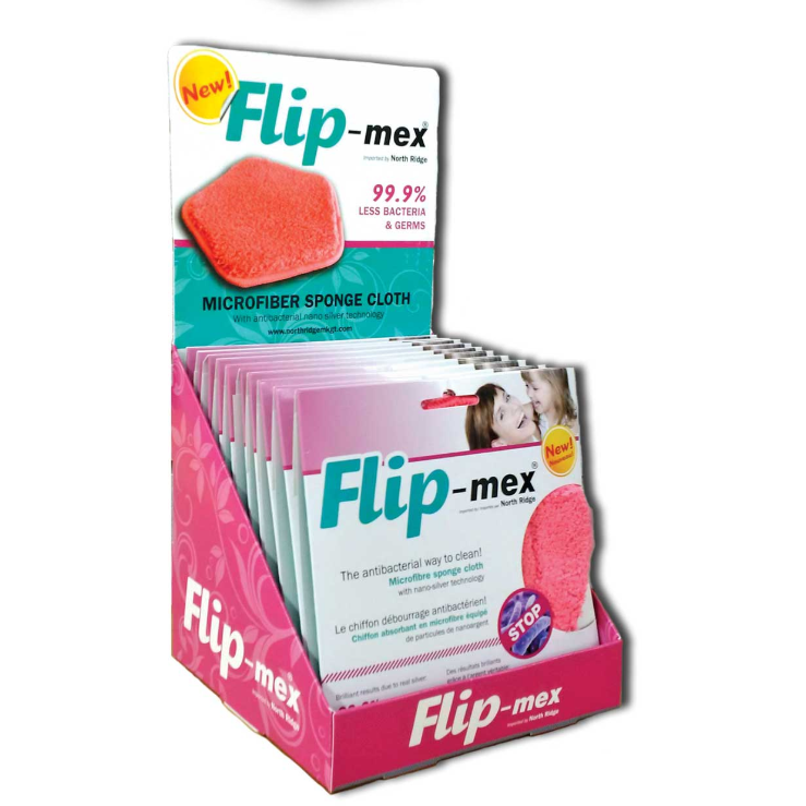 Flip-Mex Cardboard Counter Displayer