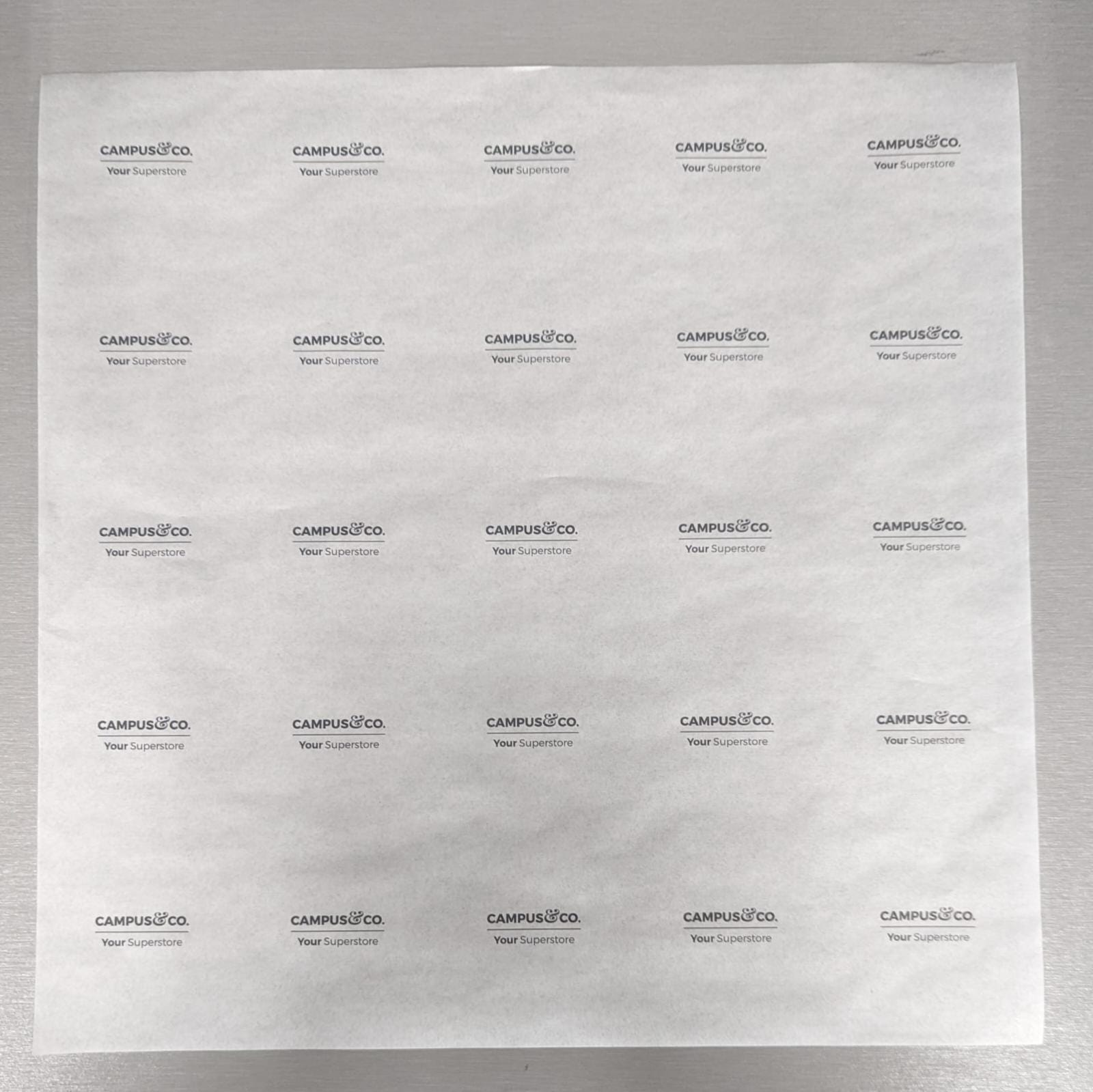 Campus&Co. Greaseproof Paper 12"x12" (Case of 50)