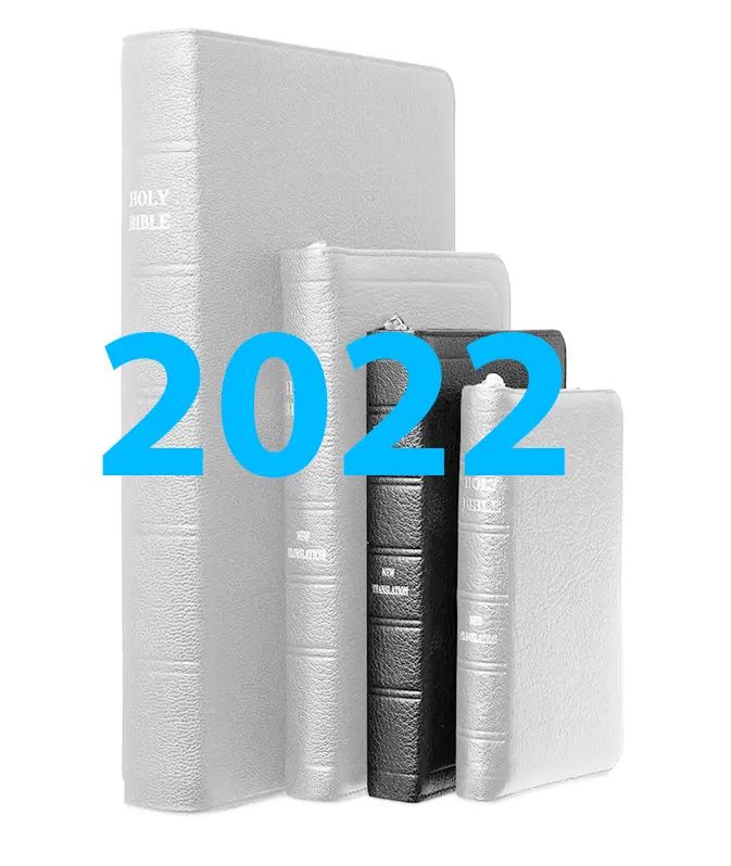 J.N. Darby Medium Bible (No. 15) Semi-Yapp Binding 2022 Ed. (Case of 10)