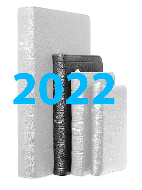 J.N. Darby large Bible (No 25) Semi-yapp binding 2022 Ed. (Case of 10)