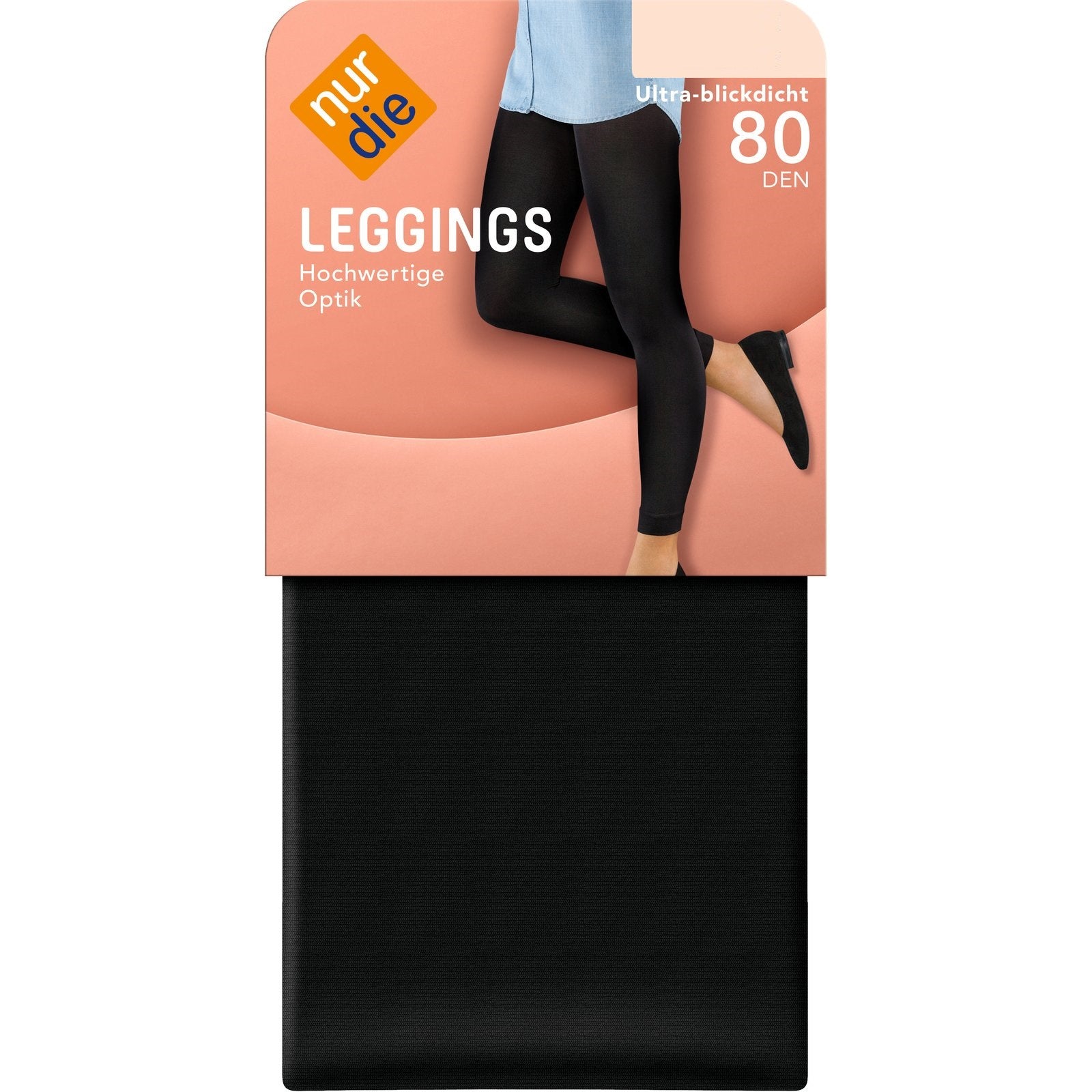 NurDie Leggings 80 Den Large (Case of 5)