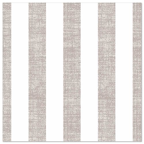 Papstar Royal Collection Napkins Lines - Grey (Case of 5)