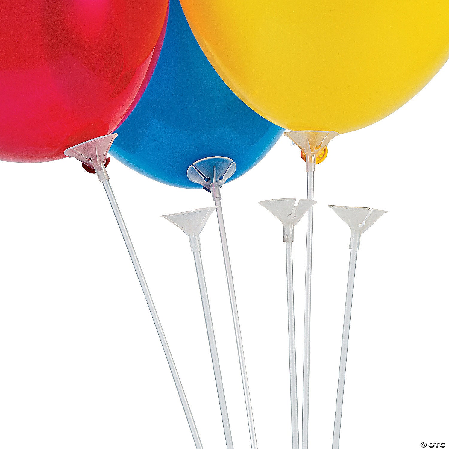 Balloon Sticks With Cup (Case of 10)