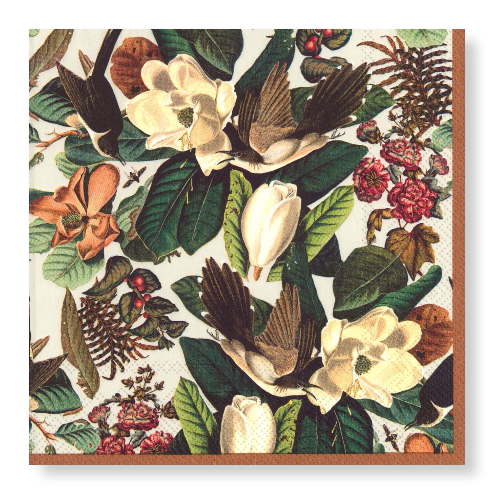 Manor Road Magnolia Blooms Cocktail Napkins 20Pk (Case of 6)