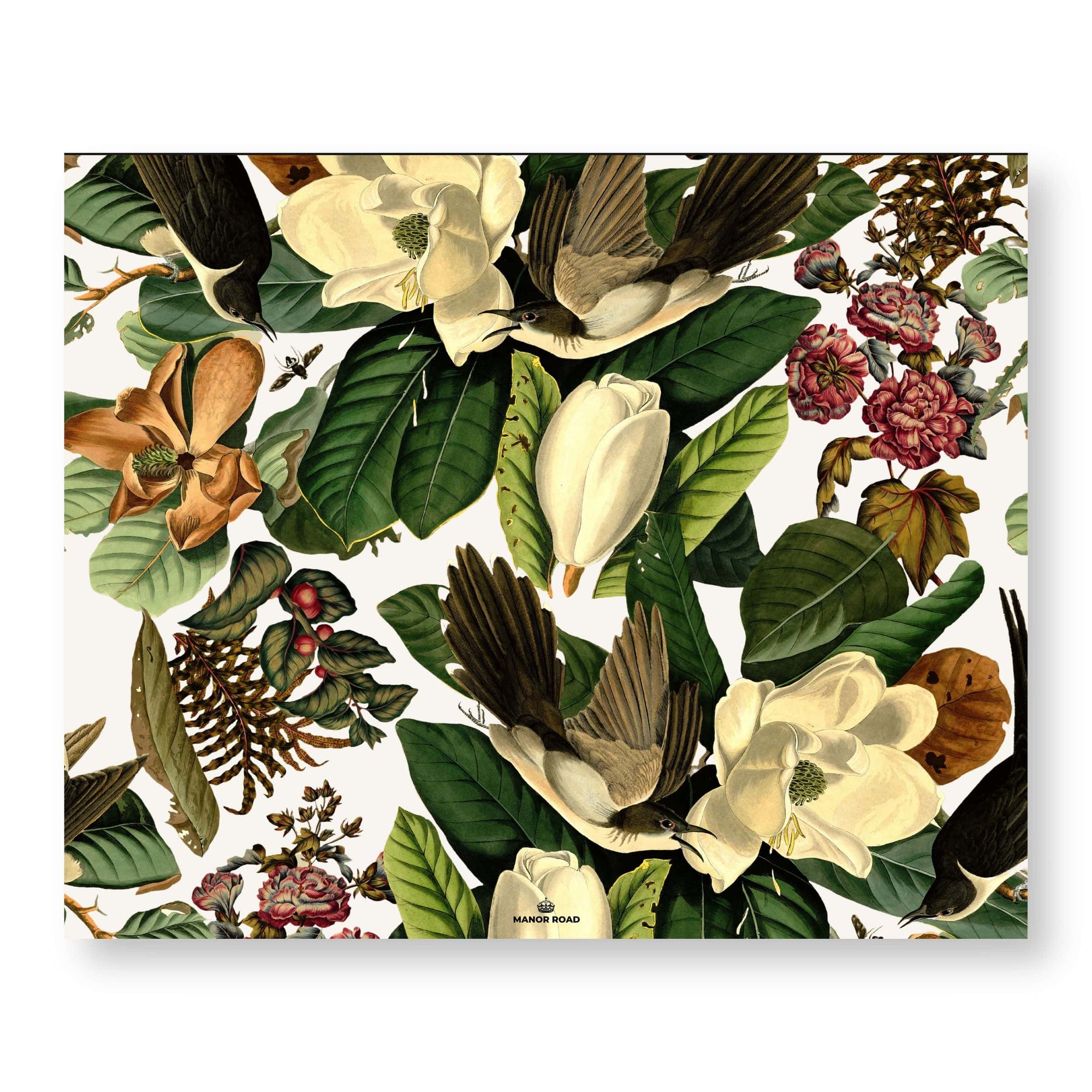 Manor Road Magnolia Blooms Placemats 30Pk (Case of 2)