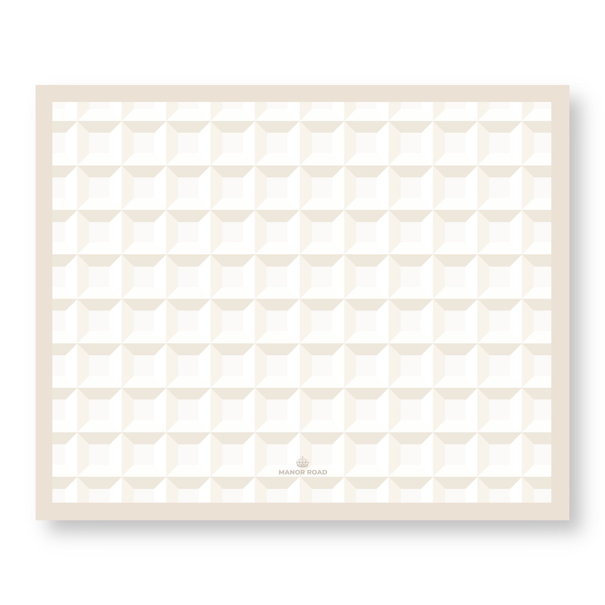 Manor Road Waffle Placemats 30Pk (Case of 2)