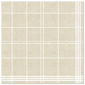 Papstar Royal Collection Napkins Kitchen Craft - Sand 40x40cm 50pk (Case of 5)