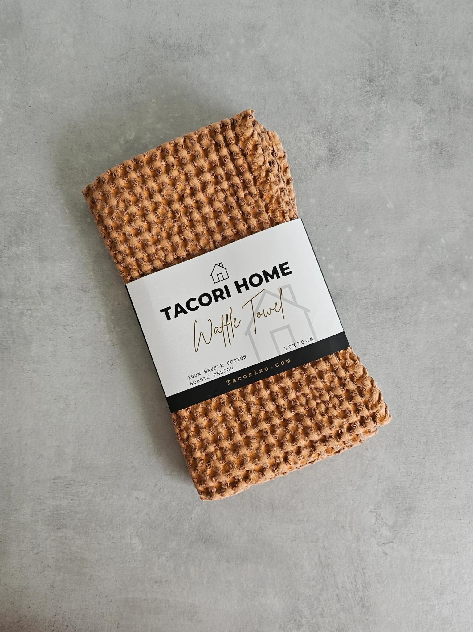 Tacori Home Waffle Towel Rust 50x70cm (Case of 2)