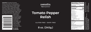 Campus&Co. Tomato Pepper Relish (Case of 12)