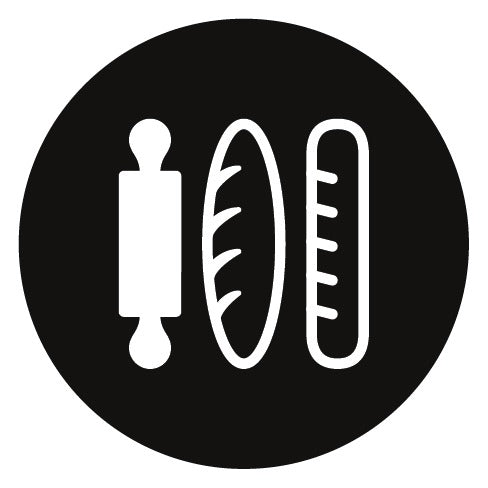 Labels - Homebake Icon (Roll of 500)