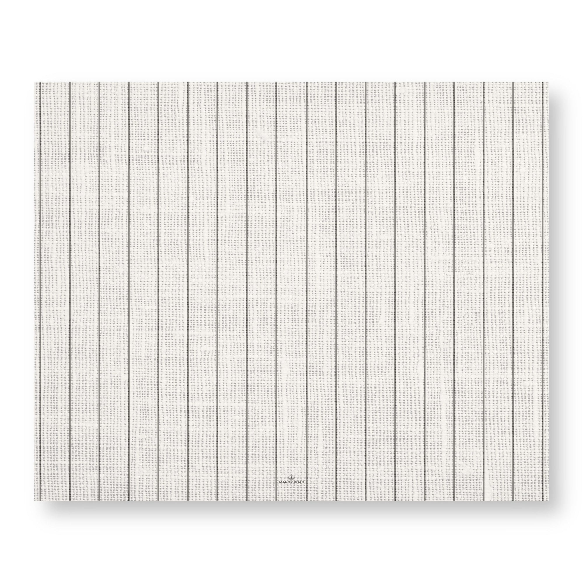 Manor Road Linen (Pinstripe) Placemats 30Pk (Case of 2)
