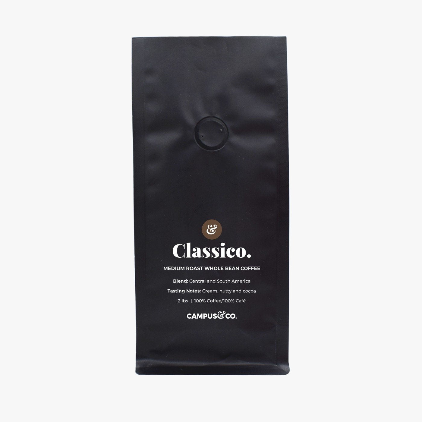 Campus&Co. Classico Medium Roast Coffee Beans 2lbs