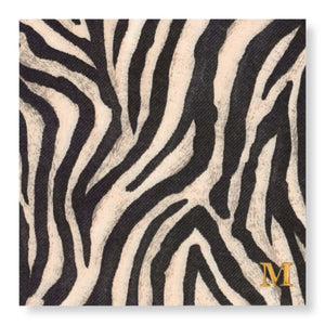 Manor Road The Leopard Dinner Napkins 20Pk (Case of 6)