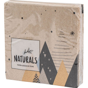 Paper + Design Graphic Trees 24x24cm 25pk (Case of 6)