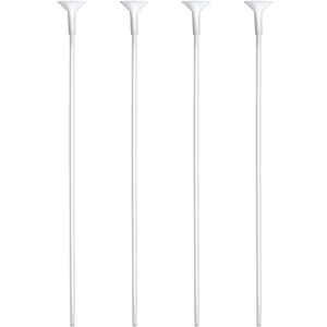 Balloon Sticks With Cup (Case of 10)