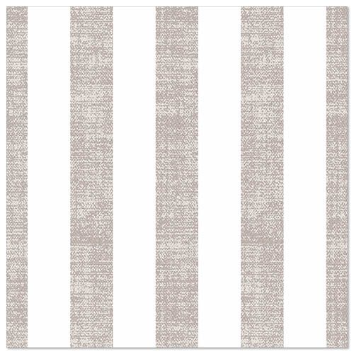 Papstar Royal Collection Napkins Lines - Grey 40x40cm 50pk (Case of 5)