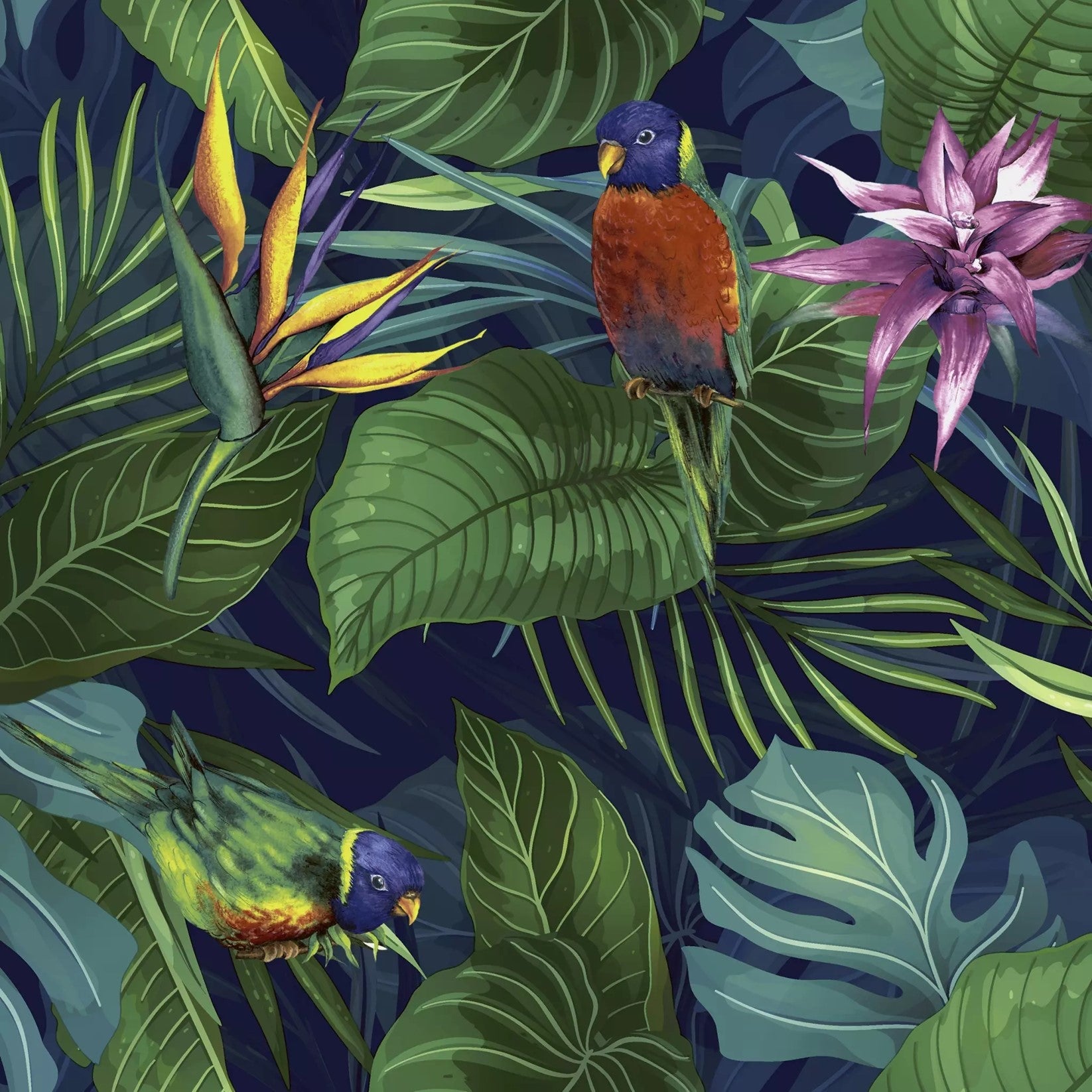 Paper + Design Jungle Paraiso Napkin 24cmx24cm 20pk (Case of 3)