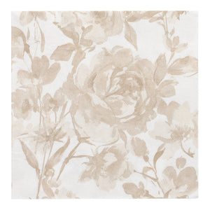 Papstar Royal Collection Napkins Rose - Sand 40x40cm 20pk (Case of 8)
