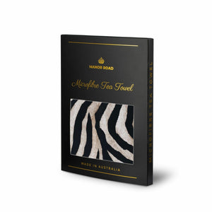 Manor Road Zebra Microfiber Tea Towel