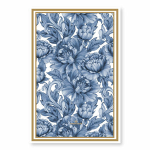 Manor Road Peony Wallpaper Microfiber Tea Towel