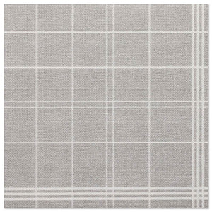 Papstar Royal Collection Napkins Kitchen Craft - Grey 40x40cm 50pk (Case of 5)