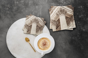 Manor Road Pillars of Stone Cocktail Napkins 20Pk (Case of 6)