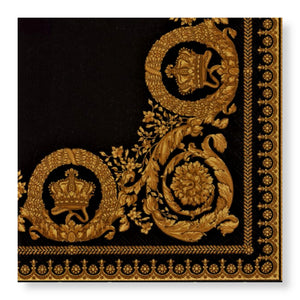 Manor Road Golden Crown Luncheon Napkins 20Pk (Case of 6)