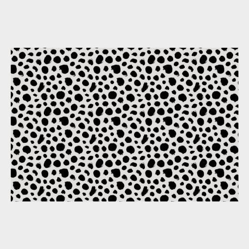 Zela Timeless Elegance Polka Dots Placemats 25pk (Case of 2)