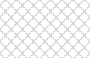 Zest Trading Moroccan Silver Rectangular Greaseproof Paper (Case of 50)