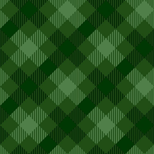 Paper + Design Tartan Green 24x24cm 20pk (Case of 6)