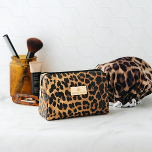 Manor Road Leopard Travel Bag