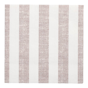 Papstar Royal Collection Napkins Lines - Mocca 40x40cm 50pk (Case of 5)
