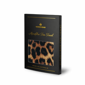 Manor Road Leopard Microfiber Tea Towel