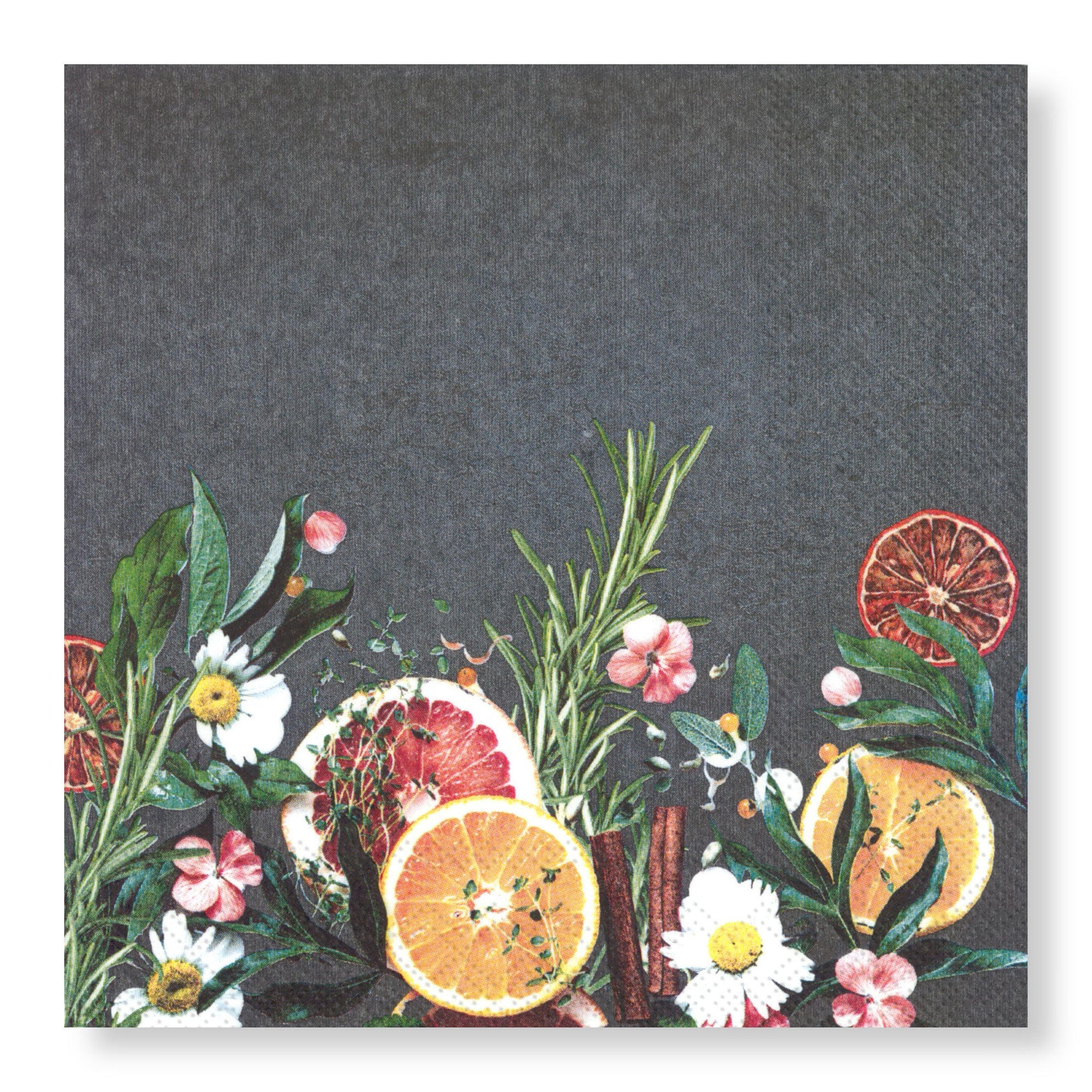 Manor Road Scattered Herbs Luncheon Napkins 20Pk (Case of 6)