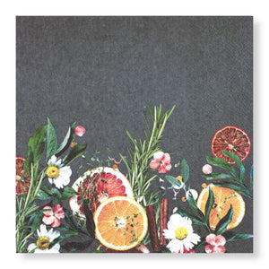 Manor Road Scattered Herbs Luncheon Napkins 20Pk (Case of 6)