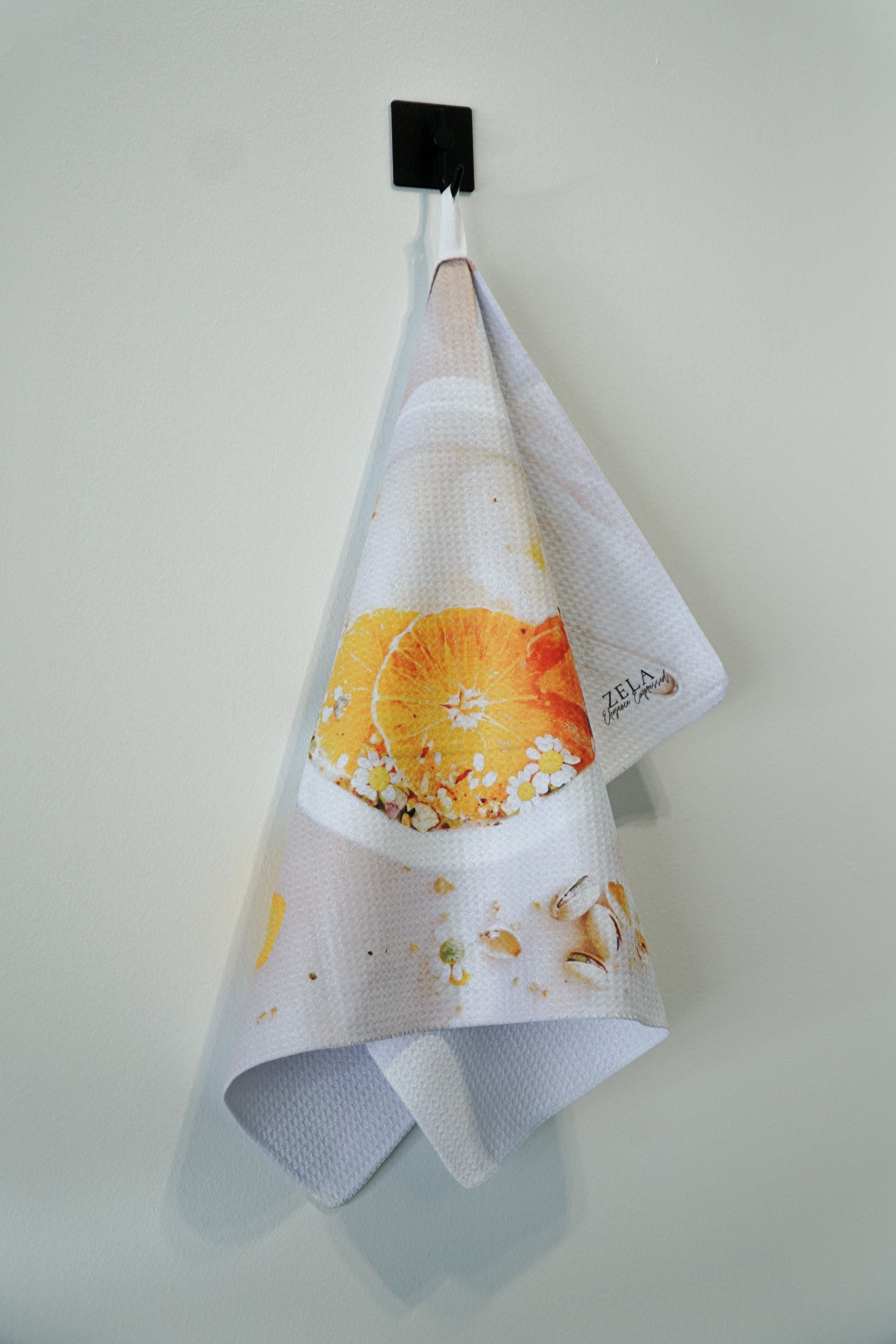 Zela Daisy Waffle Microfiber Dishtowel 45x65cm (Case of 1)