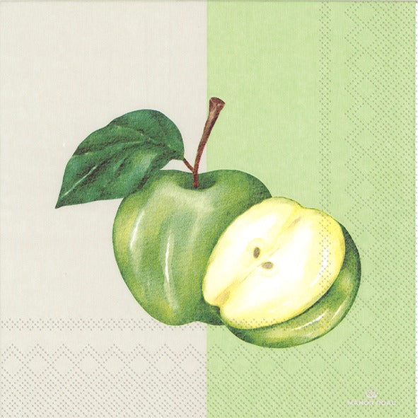 Manor Road Apple Cocktail Napkins 20Pk (Case of 6)