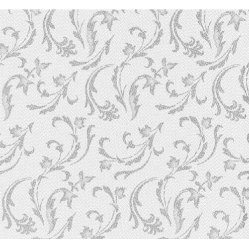 Papstar Royal Collection Napkins Damascato Design - Grey 50 Ct. Pack (Case of 5)