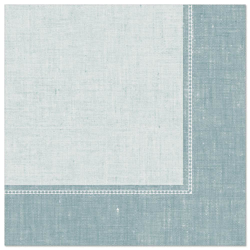 Papstar Royal Collection Napkins Linum - Arctic Blue 40x40cm 50pk (Case of 5)